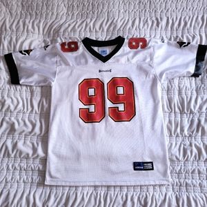 Tampa Bay Buccaneers Sapp 99 Medium Youth Jersey Size 10/12 Adidas